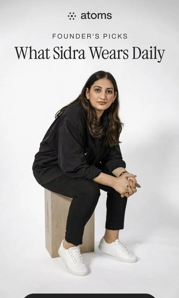 Atoms: What Atoms' founder actually wears