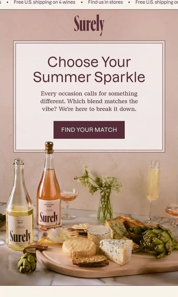 Surely: What’s your perfect summer sip? 🍷