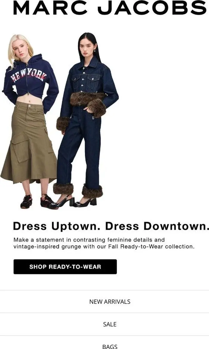 MARC JACOBS: Our New Season Just Dropped. You’re Starring in It.