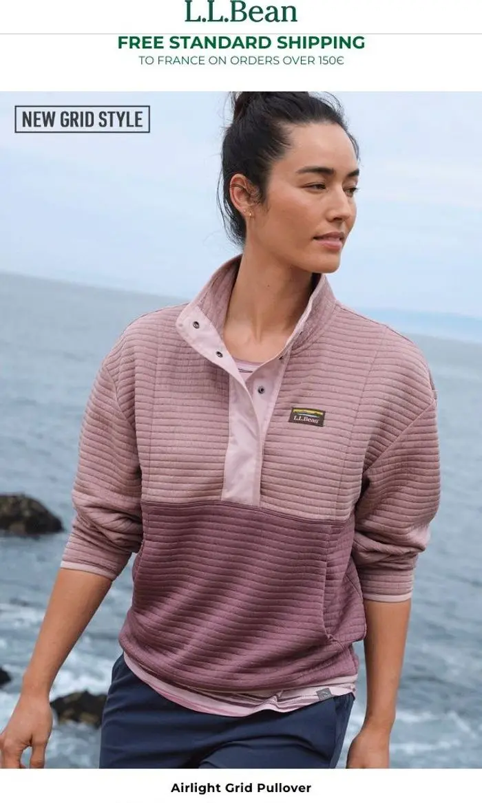 L.L.Bean International: The Ultimate Pullover for Warm or Cold