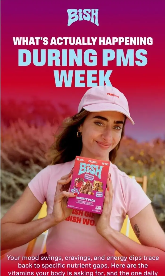 Bish Bar: Why PMS Week Feels So Different