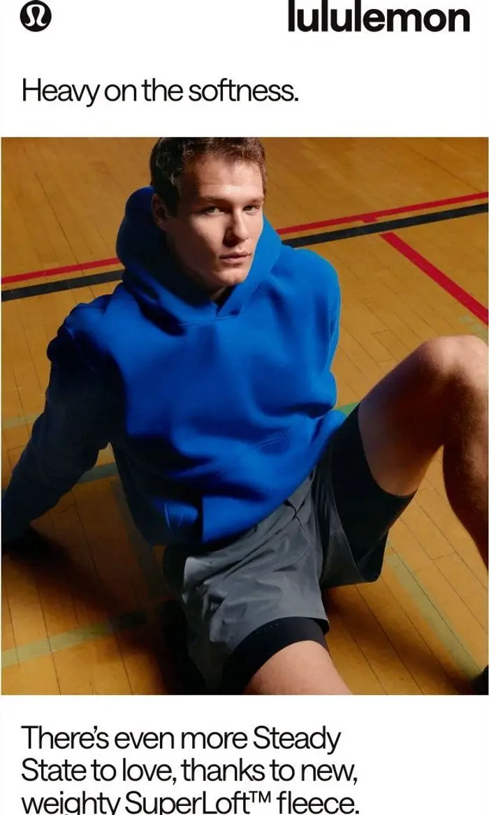 lululemon: What’s new: Steady State SuperLoft™