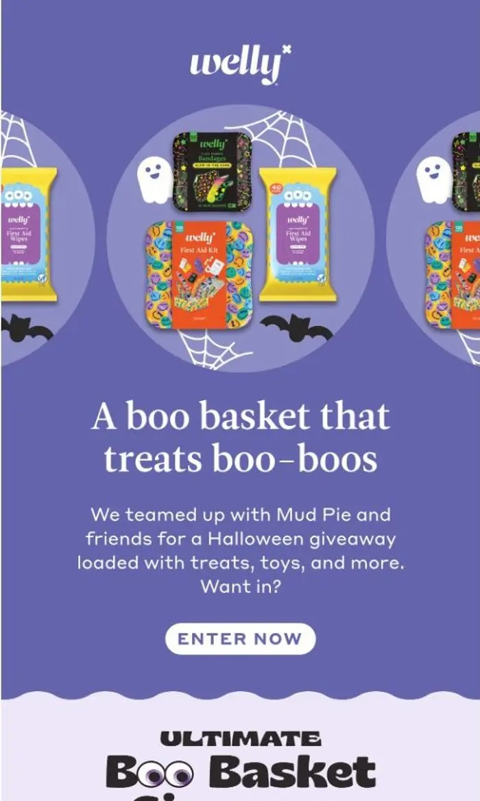 Welly: Win a boo basket from your fav brands