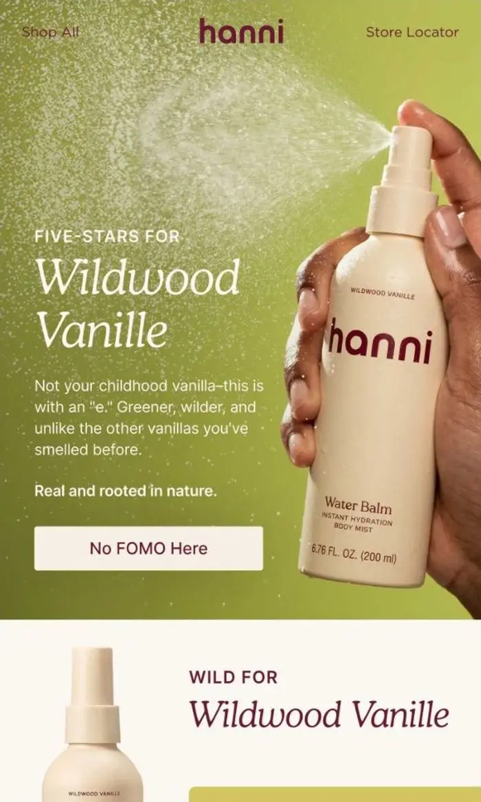hanni: "This new scent is amazing."