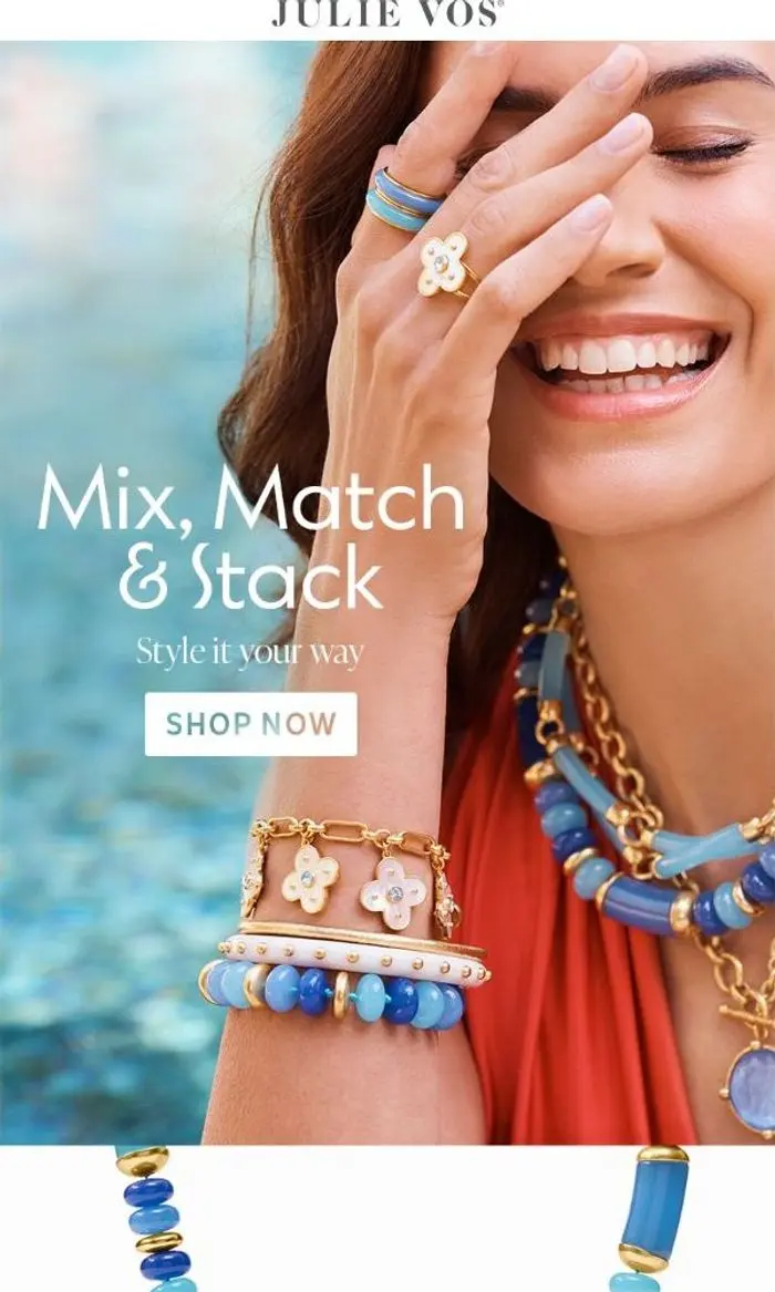Julie Vos: Mix, Match & Stack