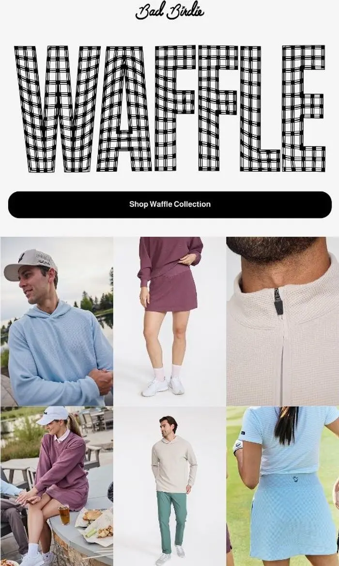 Bad Birdie: Meet the Waffle Collection
