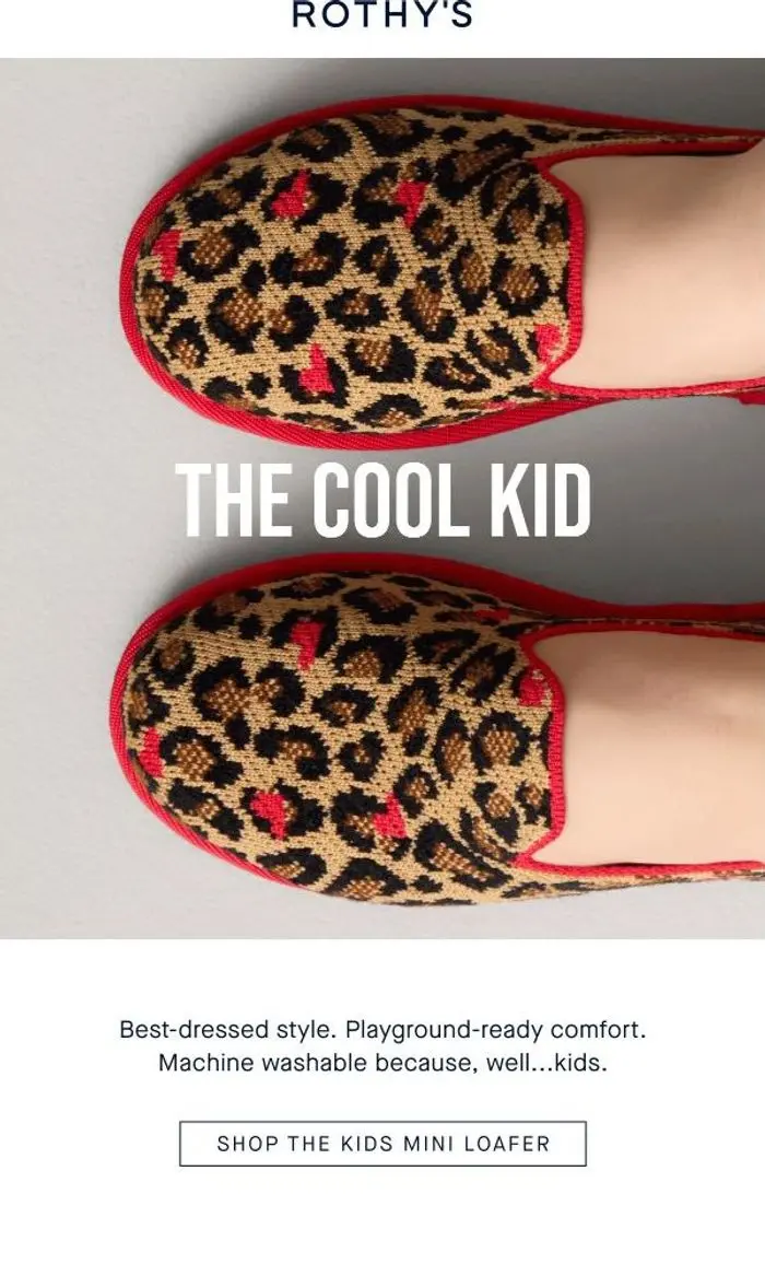 Rothy's: The mini (loafer) moment.
