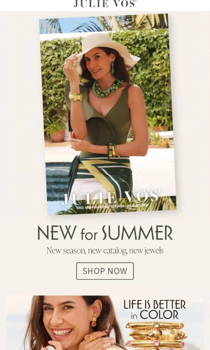 Julie Vos: Everything New in July’s Catalog