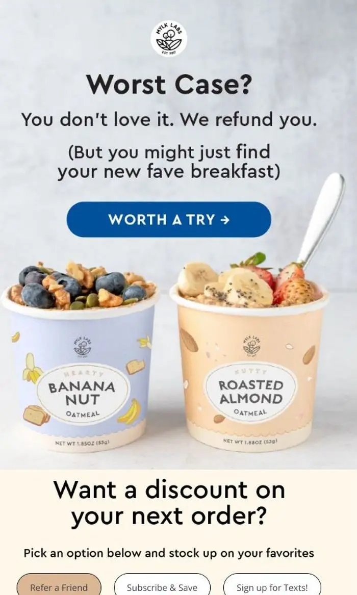 Mylk Labs: Don’t let a good choice go to waste