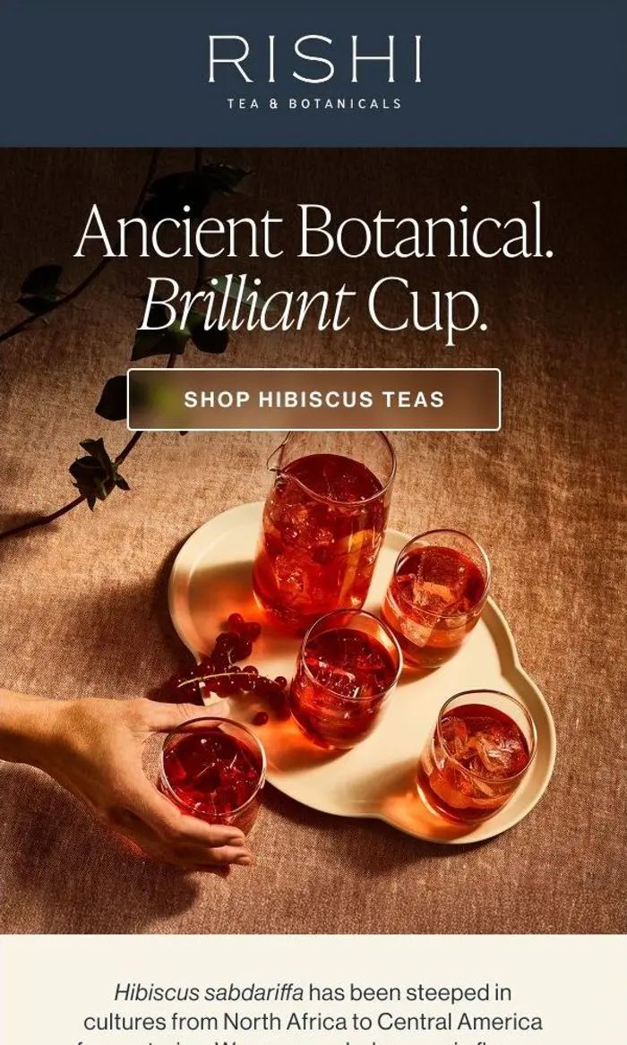 Rishi Tea & Botanicals: A Refreshing, Ruby Red Botanical