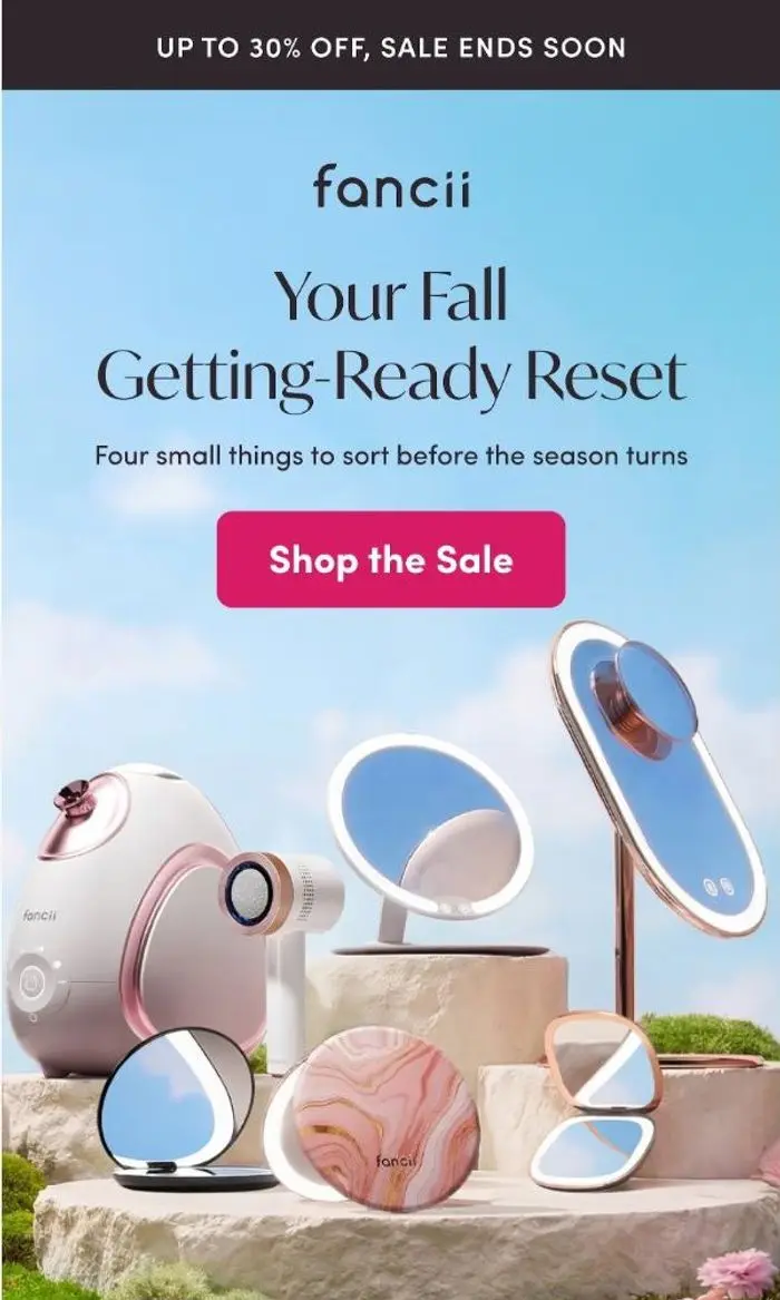 Fancii & Co.: Your fall reset checklist