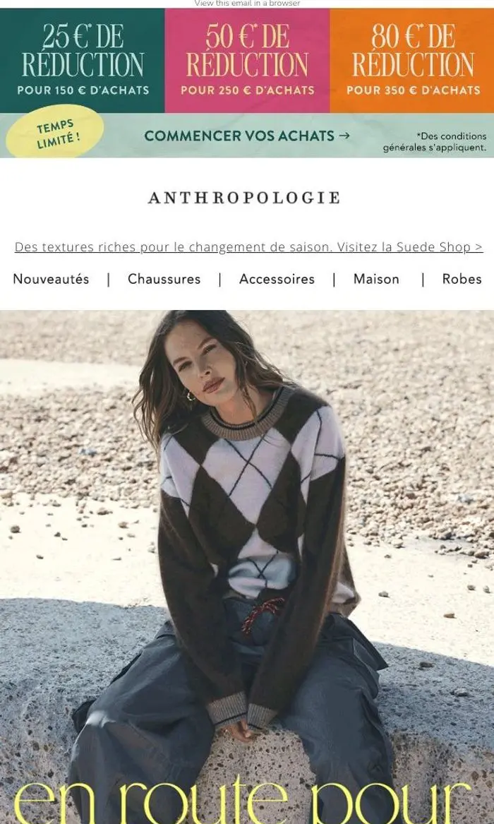 Anthropologie Europe: L’été touche à sa fin. Place à la fraîcheur de l’automne.