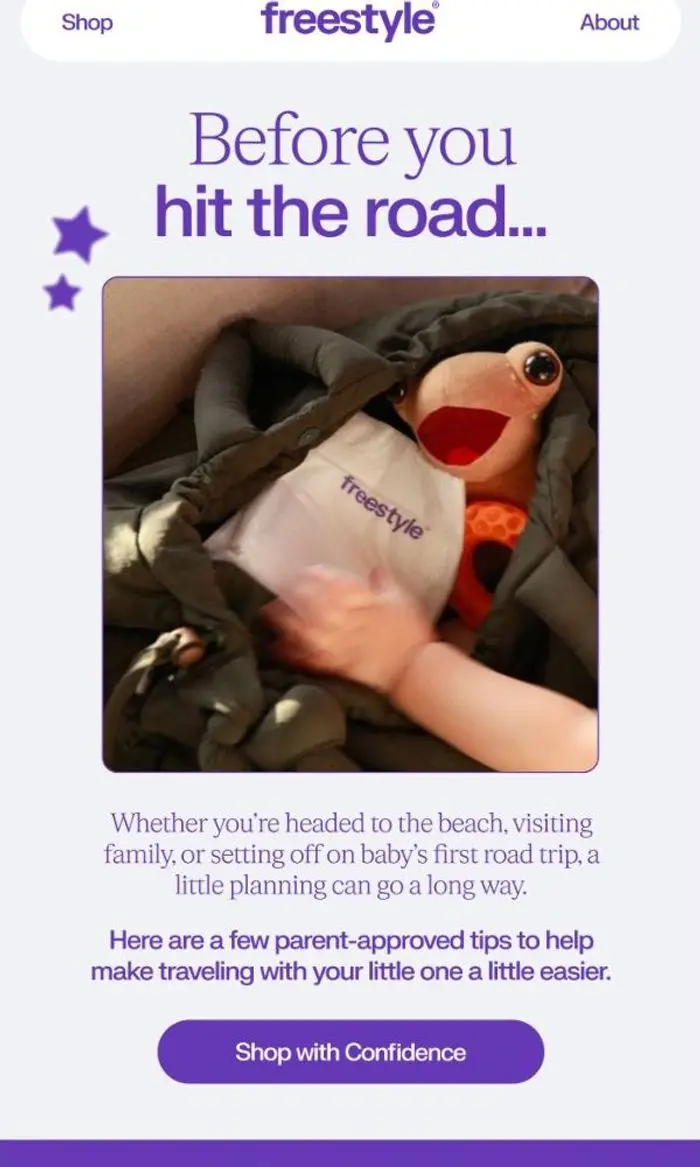 Freestyle: Traveling with baby?