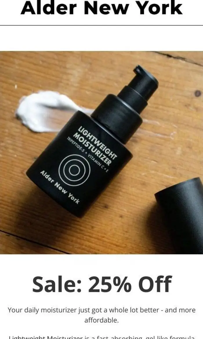 Alder New York: Firmer, Brighter Skin is Now 25% Off