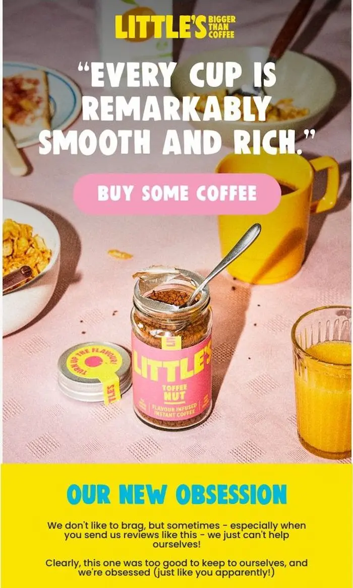 Little's Coffee: We couldn't keep this one to ourselves! 👀