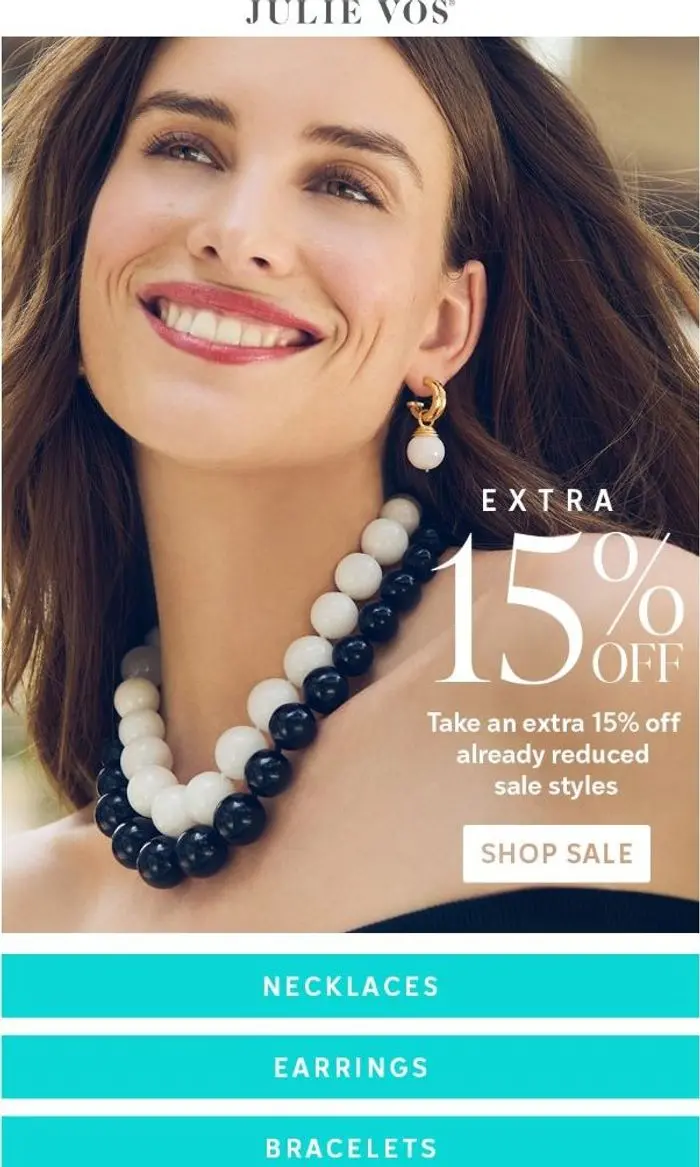 Julie Vos: Beaded necklaces for summer: Up to 60% OFF