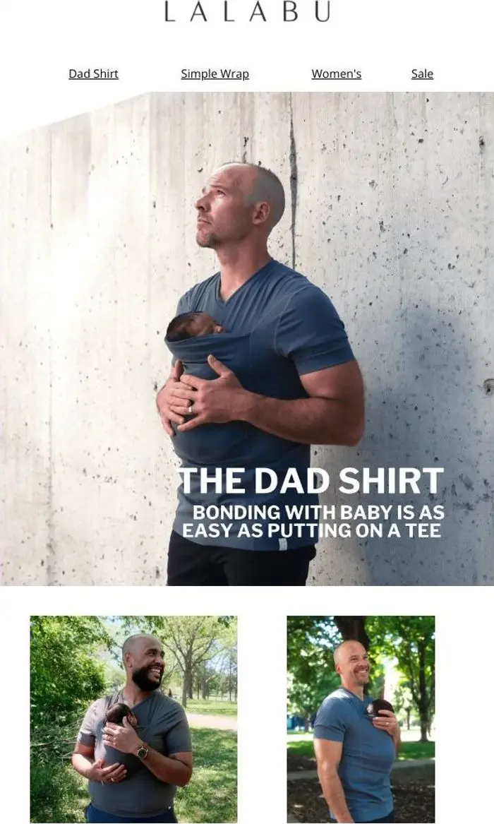 Lalabu: SALE: 15% Off the 3-Second Dad Tee! 👕