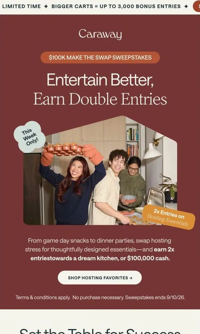 Caraway: 2x Entries on Hosting Favorites 📣