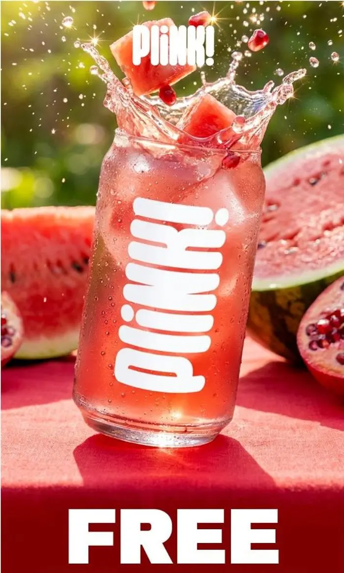 Plink!: Get a FREE Plink! glass with your order