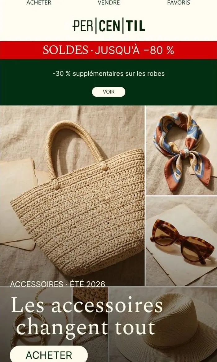 PERCENTIL: L'accessoire change tout. Vous avez le vôtre ? 😍🔥
