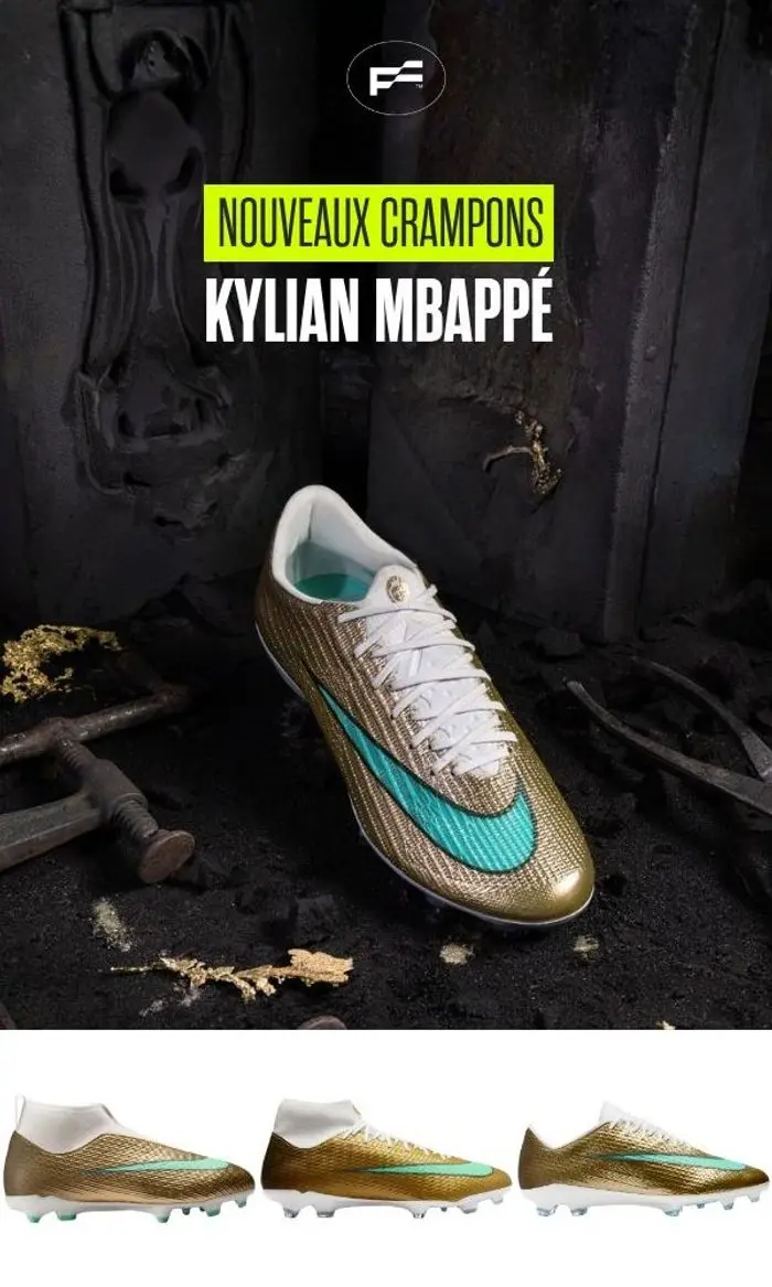 Footcenter: ⚽Nouveaux crampons Mbappé