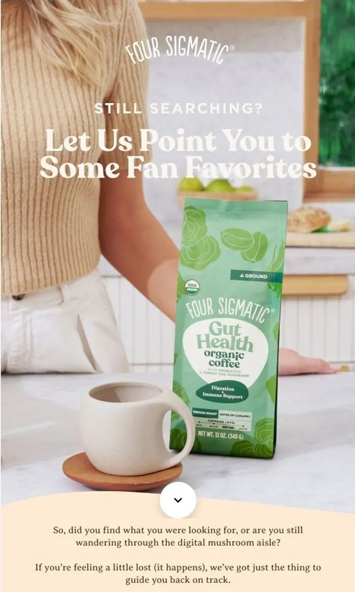 Four Sigmatic: Lost in our mushroom aisles? Let us help you out 🤝