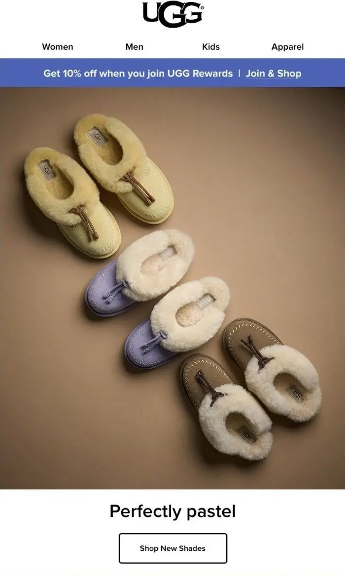 UGG®: NEW COLORS 💛🩵🤎🩷💜
