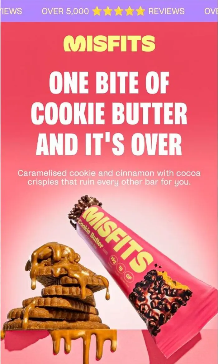 Misfits Health: Cookie Butter Is Still Undefeated 🍪