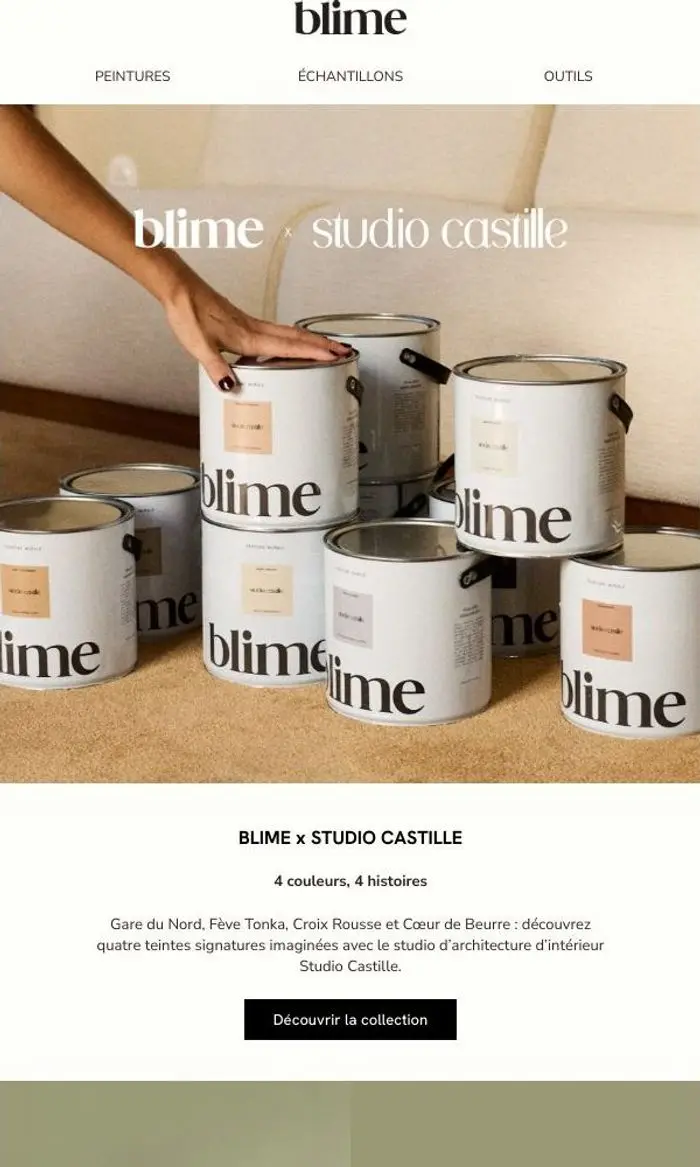 blime: STUDIO CASTILLE x BLIME — Focus sur 4 couleurs