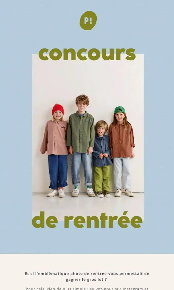 PETIT PICOTIN: 📸 Concours de rentrée !