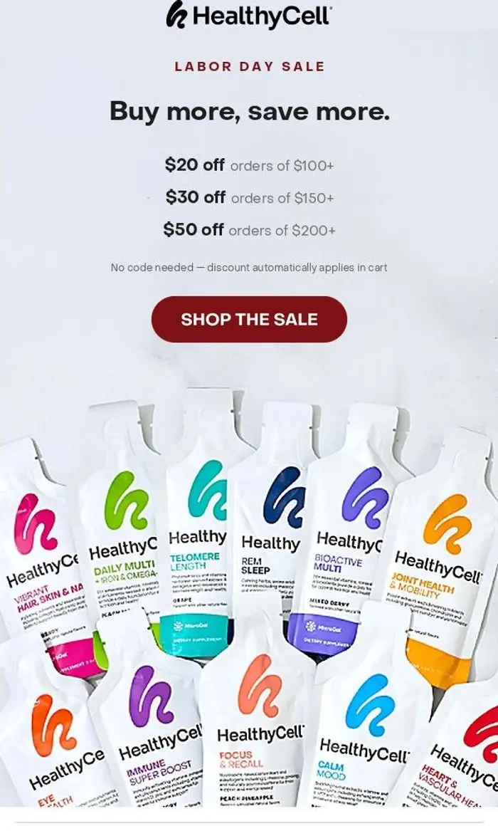 HealthyCell: Treat yourself this holiday weekend