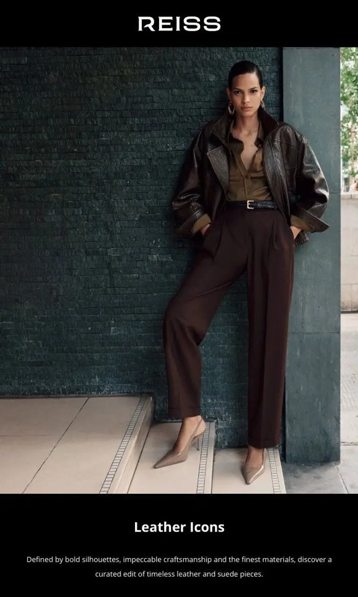 REISS: AW26 | Leather Icons
