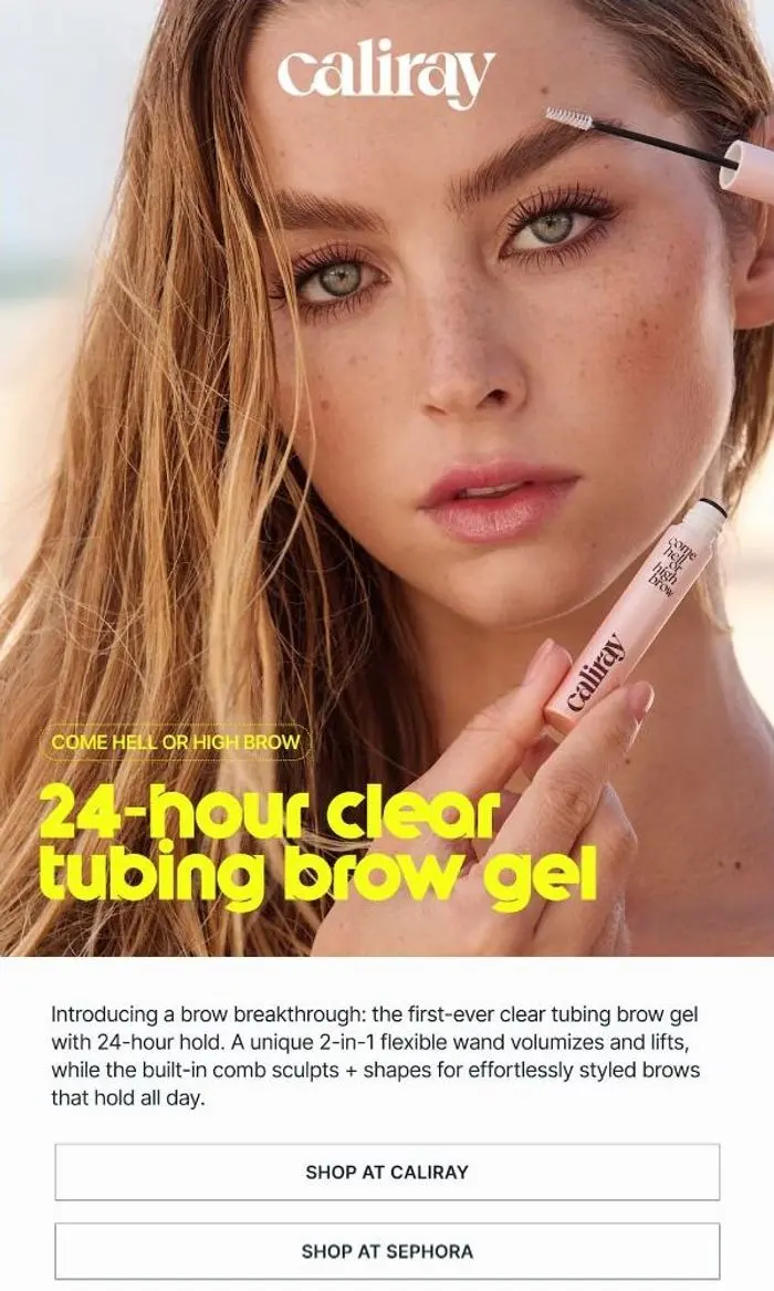 Caliray: 📣 launched: come hell or high brow