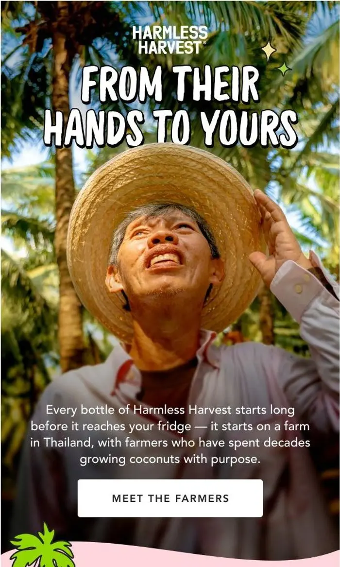 Harmless Harvest: From their farm to your fridge