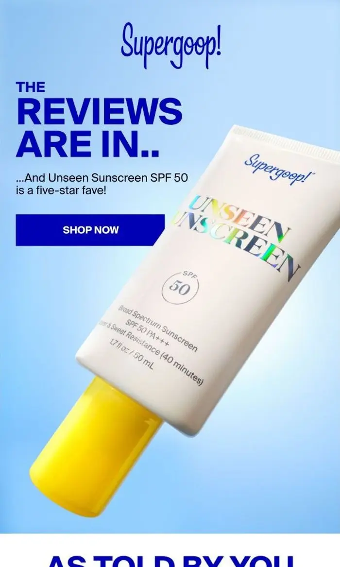 Supergoop!: The award-winning, invisible SPF