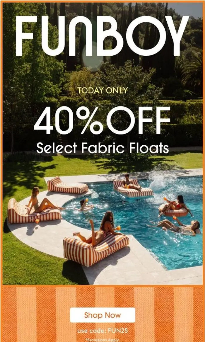FUNBOY: Daily Deal: 40% Off Select Fabrics