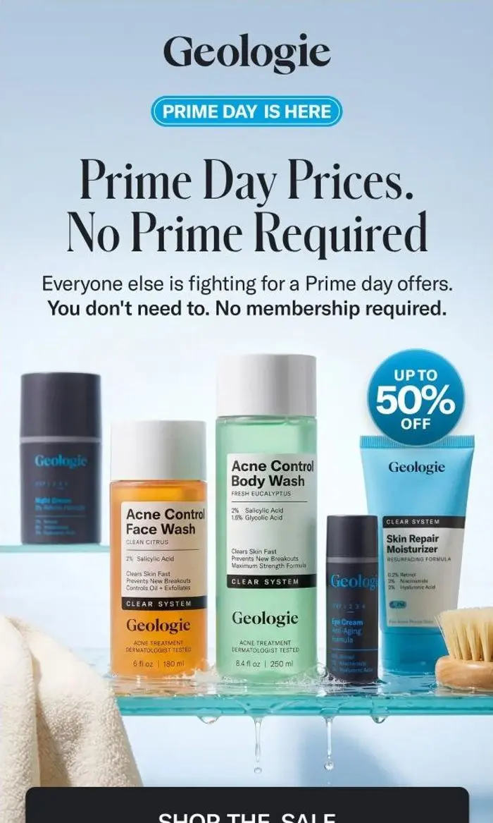 Geologie: Prime Day prices. No Prime required.