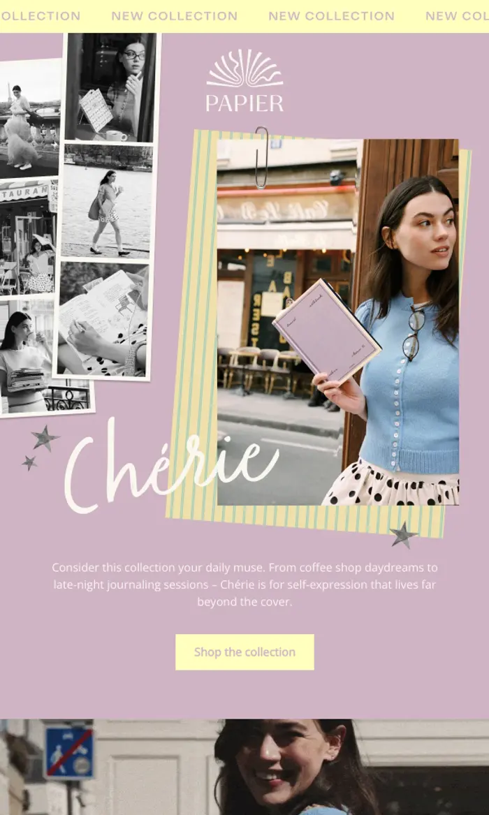 Papier: New collection: Chérie