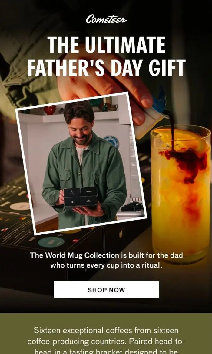 Cometeer: For the dad who takes coffee seriously
