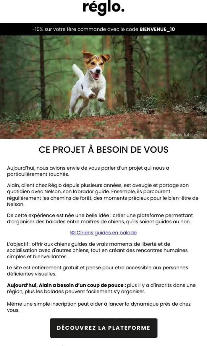 réglo: Une belle initiative à découvrir