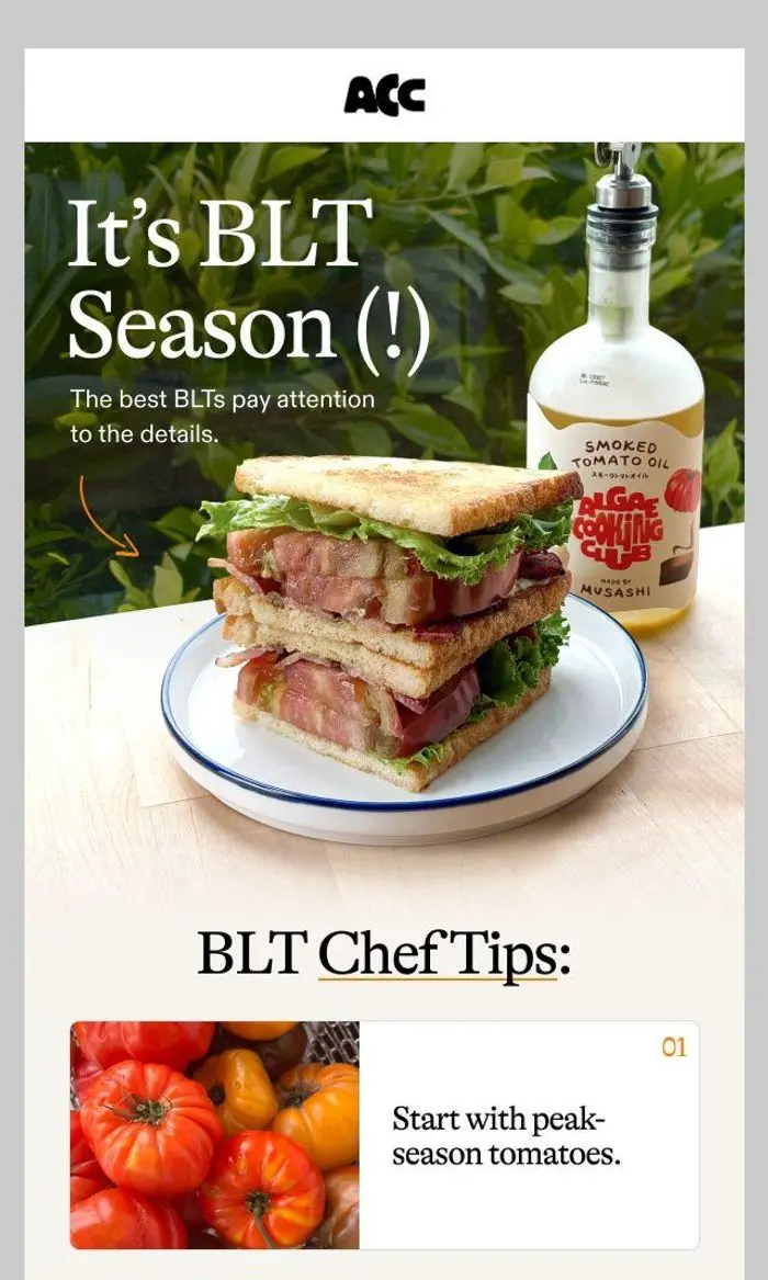 Algae Cooking Club: The Secret to the Perfect BLT