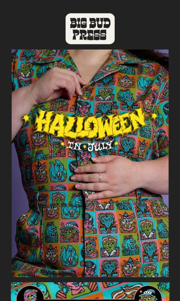 Big Bud Press: HALLOWEEN ARRIVES EARLY 👀