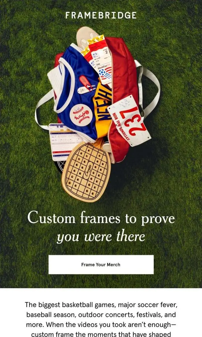 Framebridge: Frame the memories you never want to forget