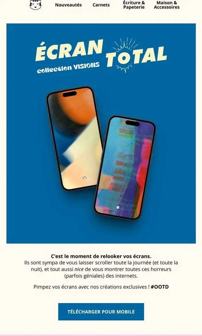Papier Tigre: Free Fonds d’écran 📲🌈
