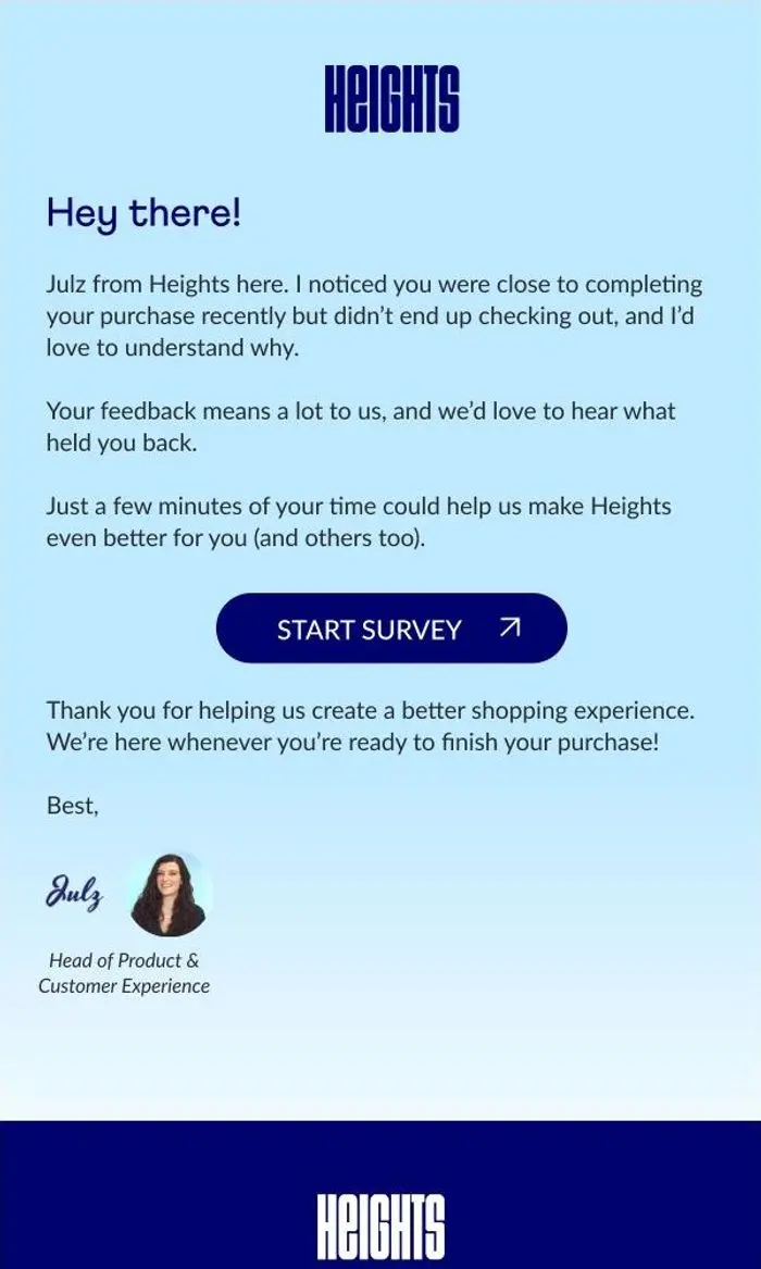 Heights: Do you have a minute ?