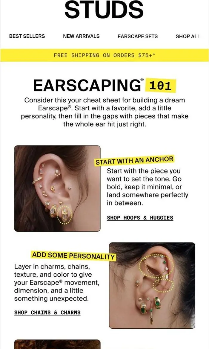 Studs: Your Earscape® could use this 👀