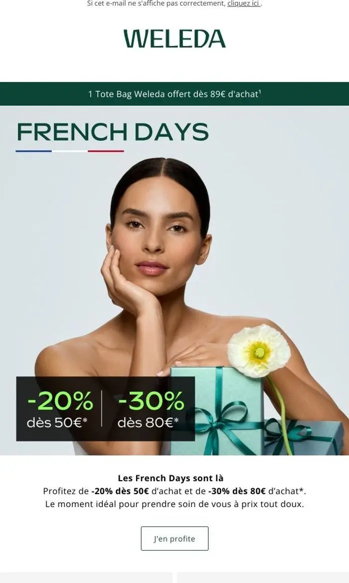 WELEDA: Les French Days sont là ✨