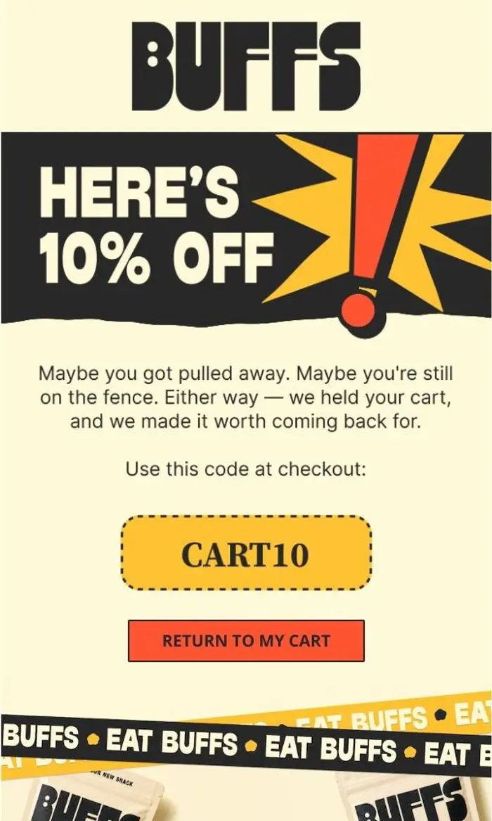 BUFFS: from George + Beckett