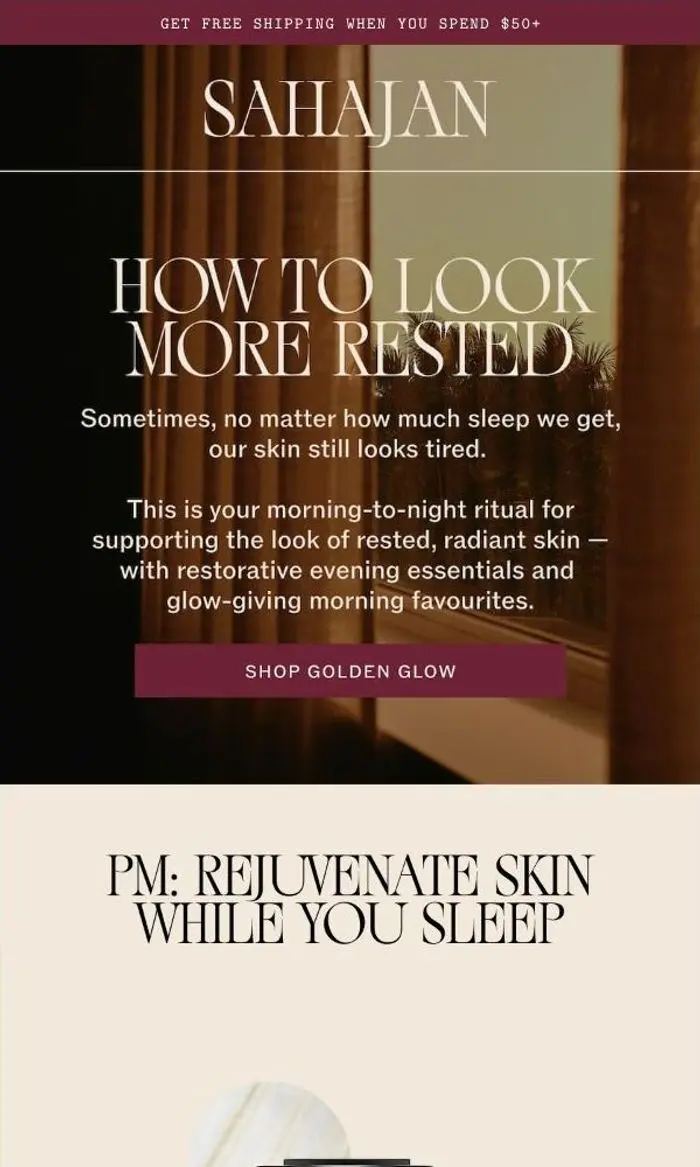 Sahajan: 😴 Looking tired? Try this ritual