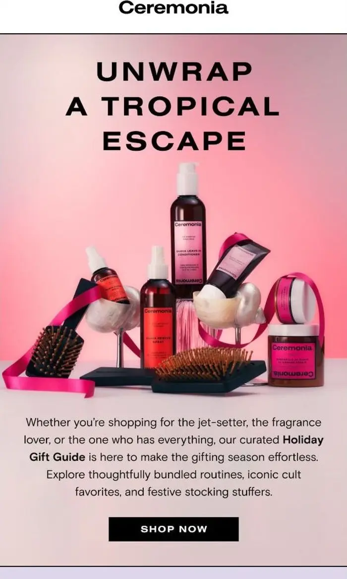 Ceremonia: 🎁The Holiday Gift Guide Edit: Magic for every mane on your list